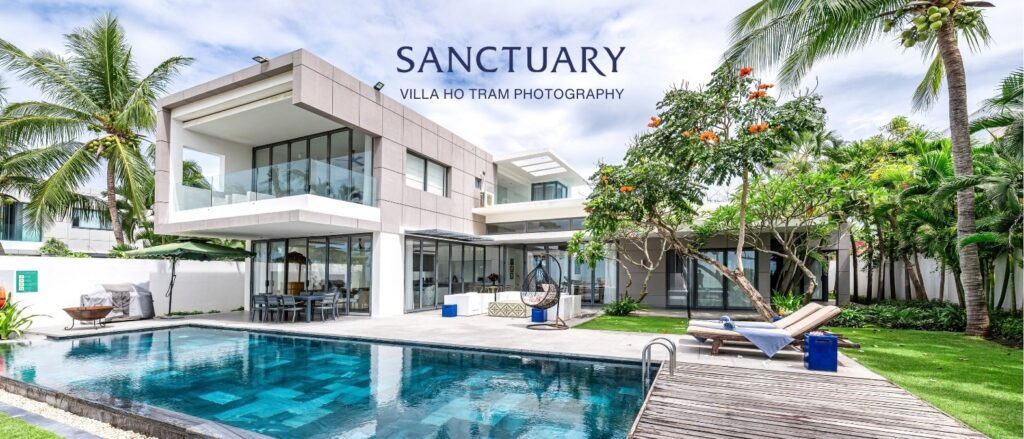 chụp ảnh biệt thự resort Hồ Tràm