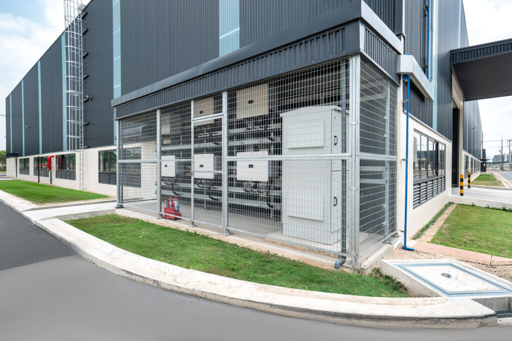 Chụp ảnh tụ điện inverter công nghiệp