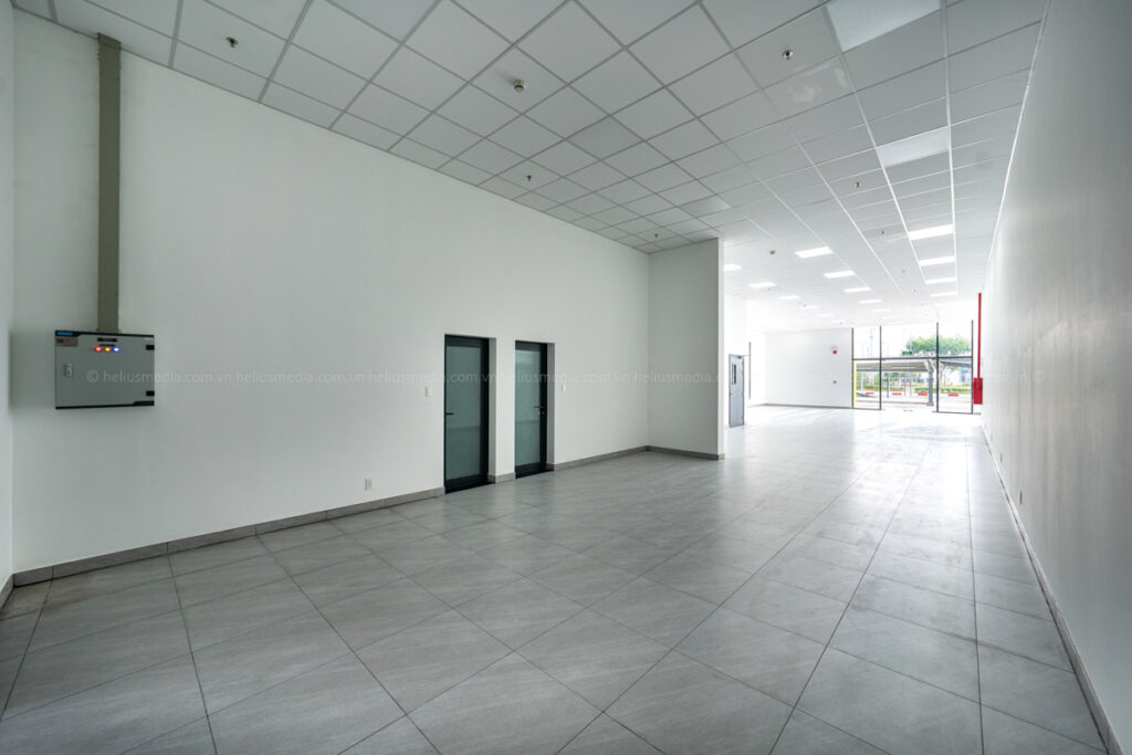 Chụp ảnh khu văn phòng nhà máy